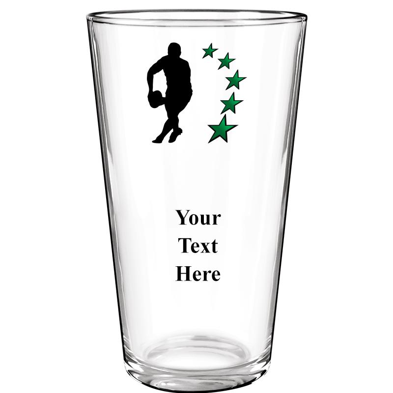 16OZ COLOR BEER GLASS