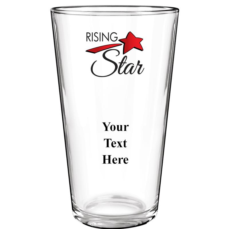 16OZ COLOR BEER GLASS