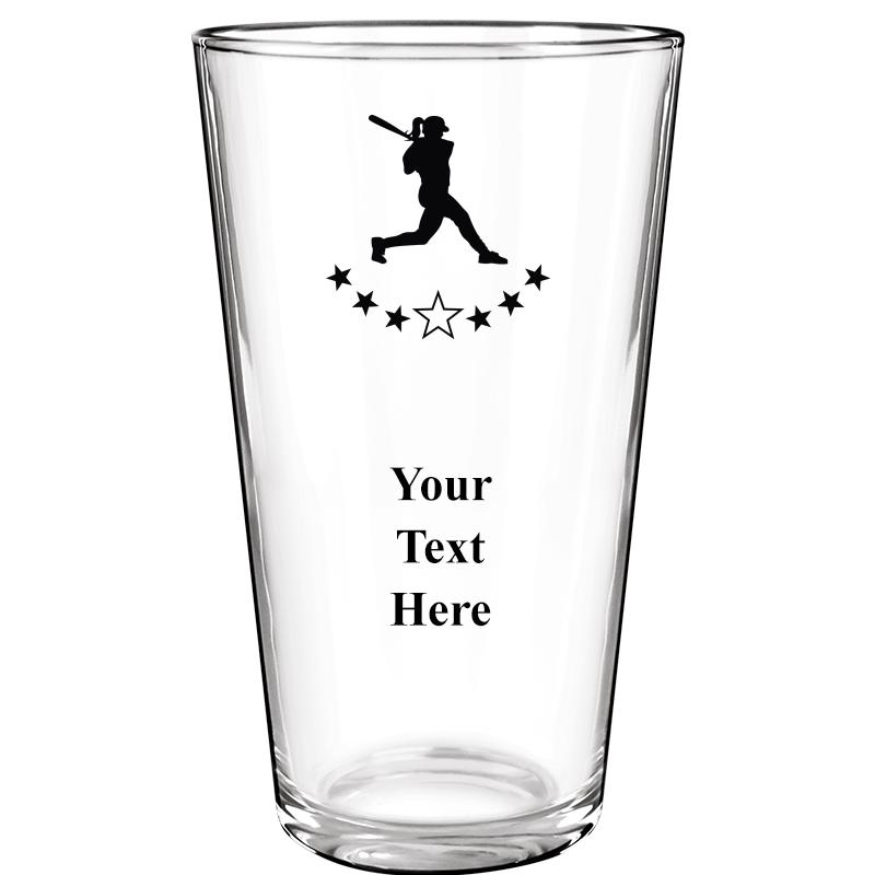 16OZ COLOR BEER GLASS