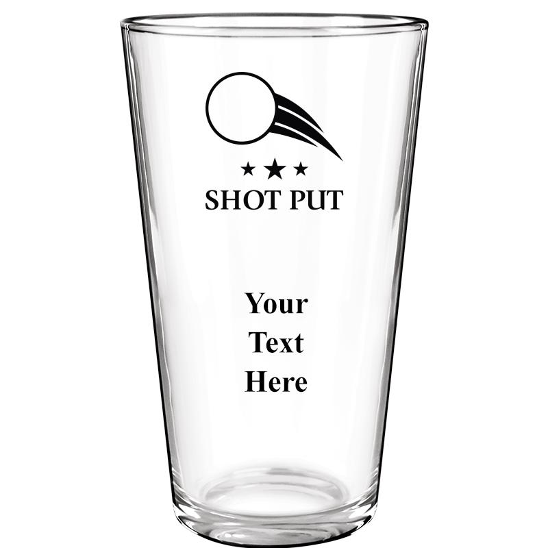 16OZ COLOR BEER GLASS