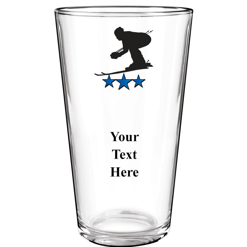 16OZ COLOR BEER GLASS