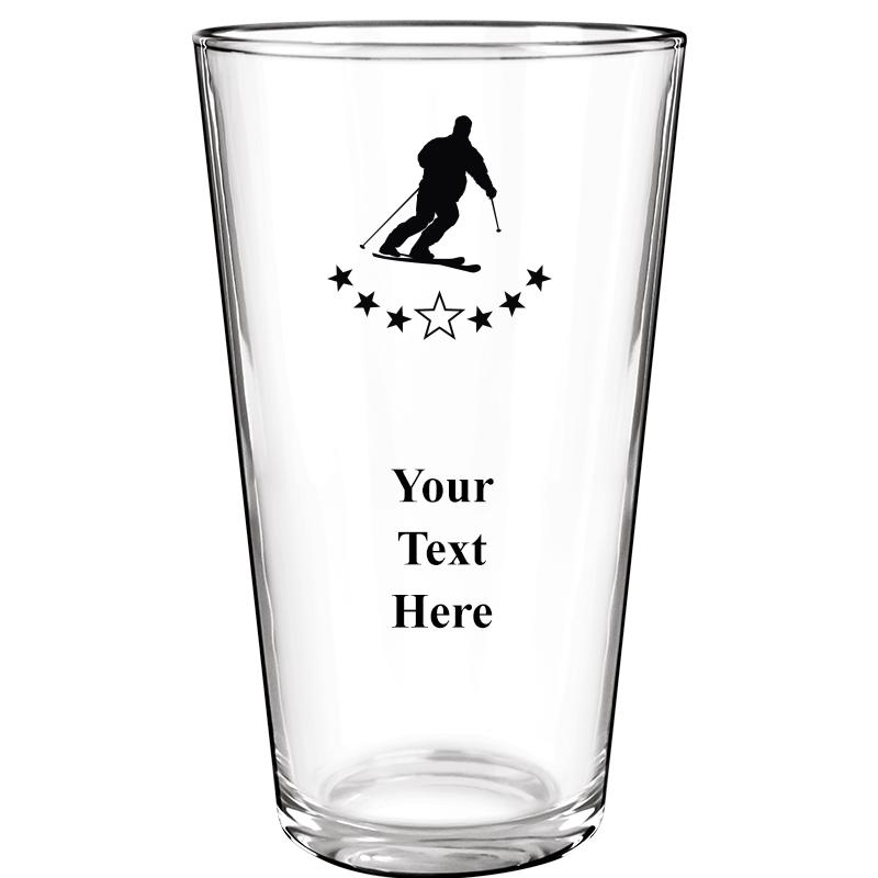 16OZ COLOR BEER GLASS