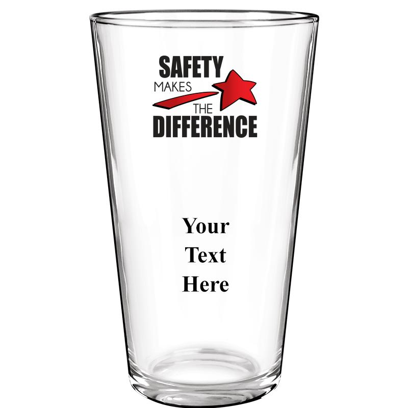 16OZ COLOR BEER GLASS