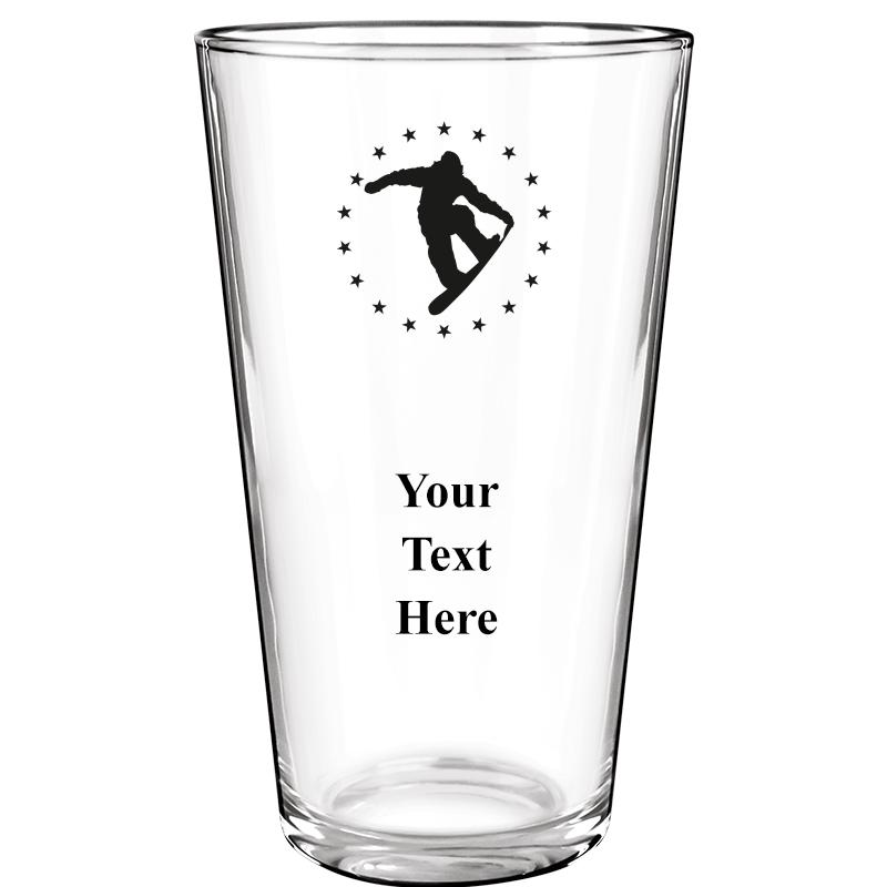 16OZ COLOR BEER GLASS