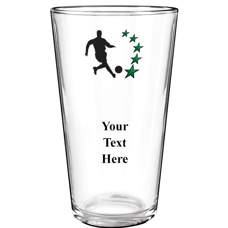 16OZ COLOR BEER GLASS