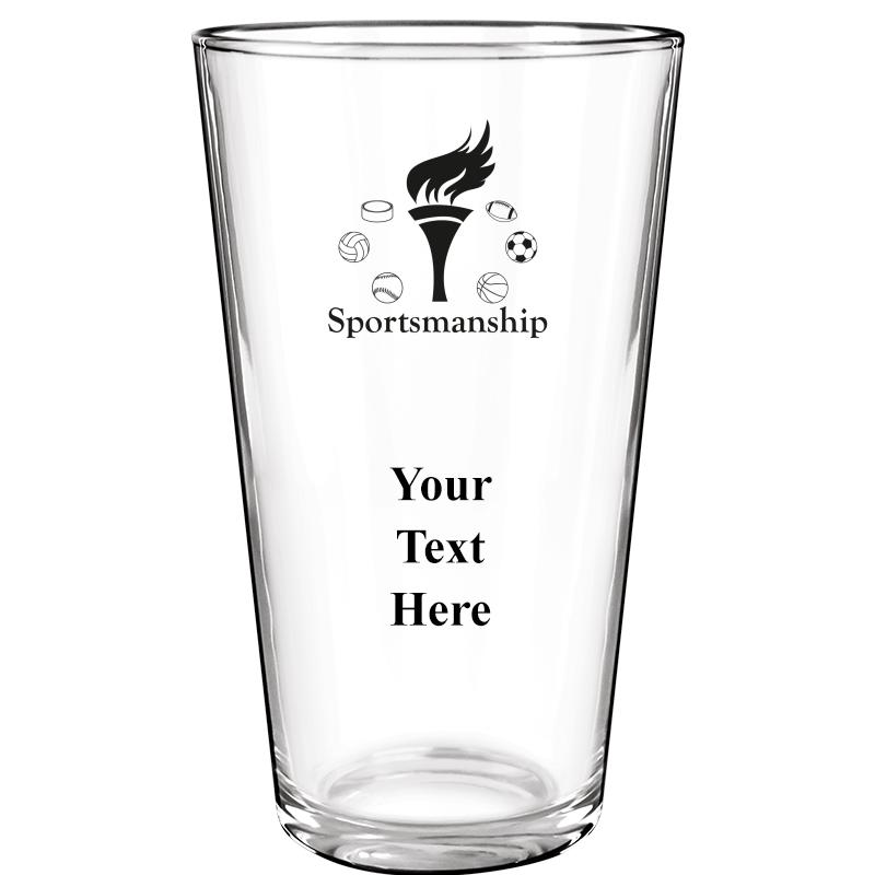 16OZ COLOR BEER GLASS