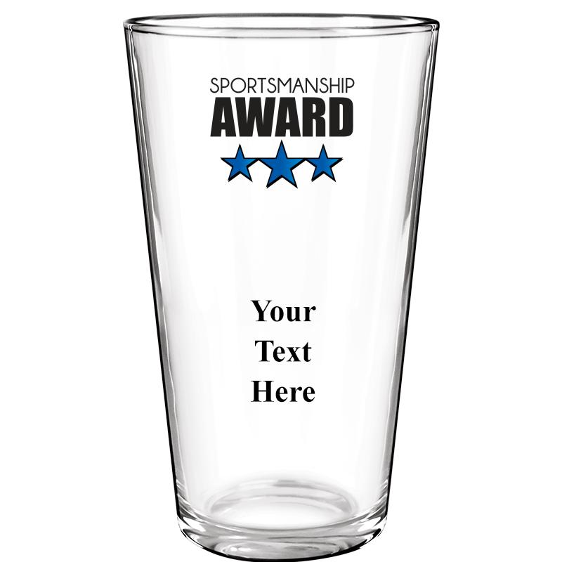 16OZ COLOR BEER GLASS