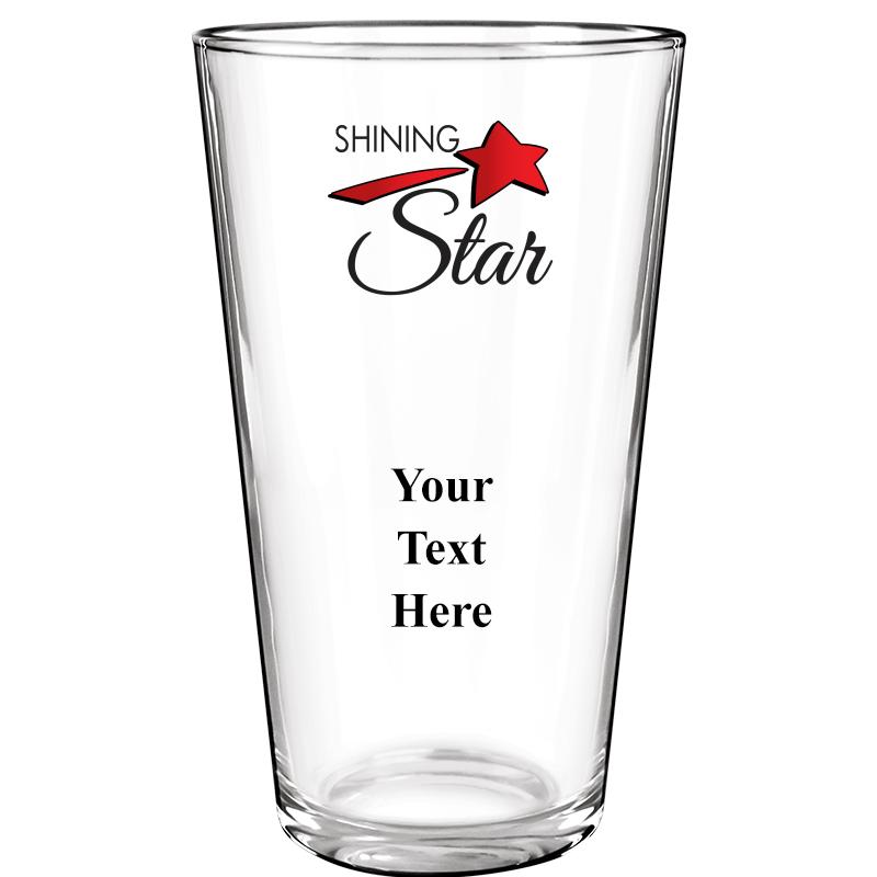 16OZ COLOR BEER GLASS