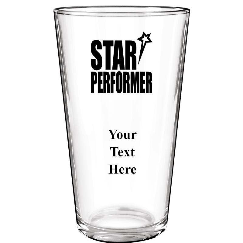 16OZ COLOR BEER GLASS