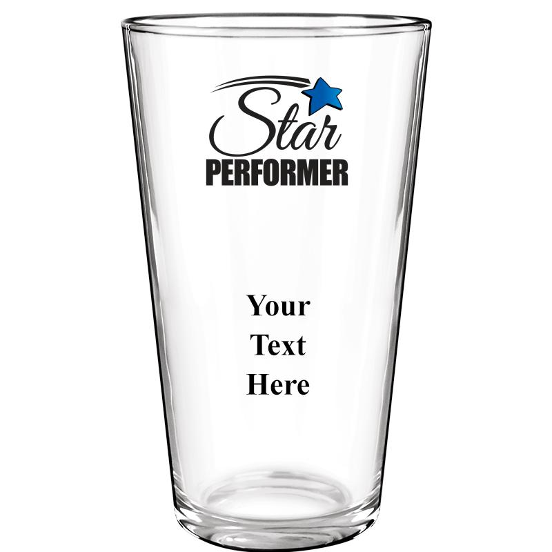 16OZ COLOR BEER GLASS