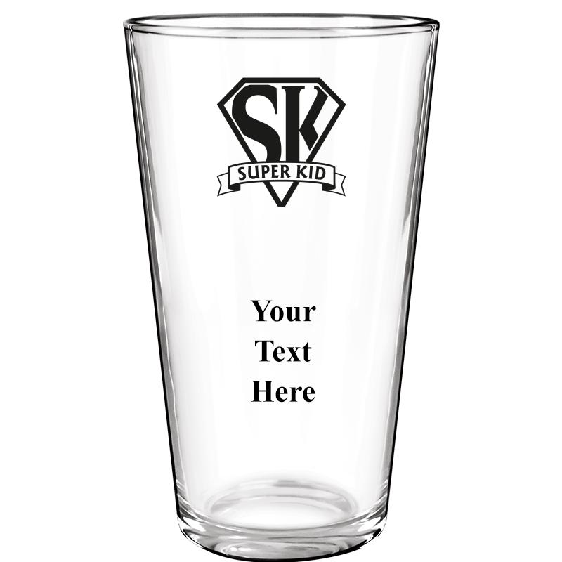 16OZ COLOR BEER GLASS