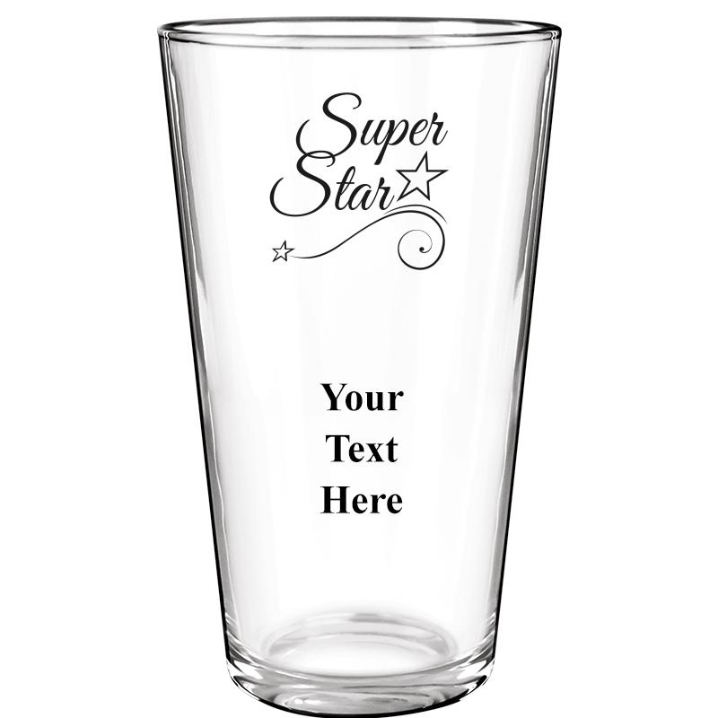 16OZ COLOR BEER GLASS