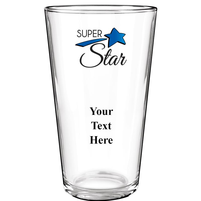 16OZ COLOR BEER GLASS