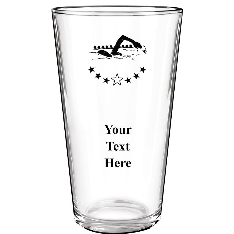 16OZ COLOR BEER GLASS