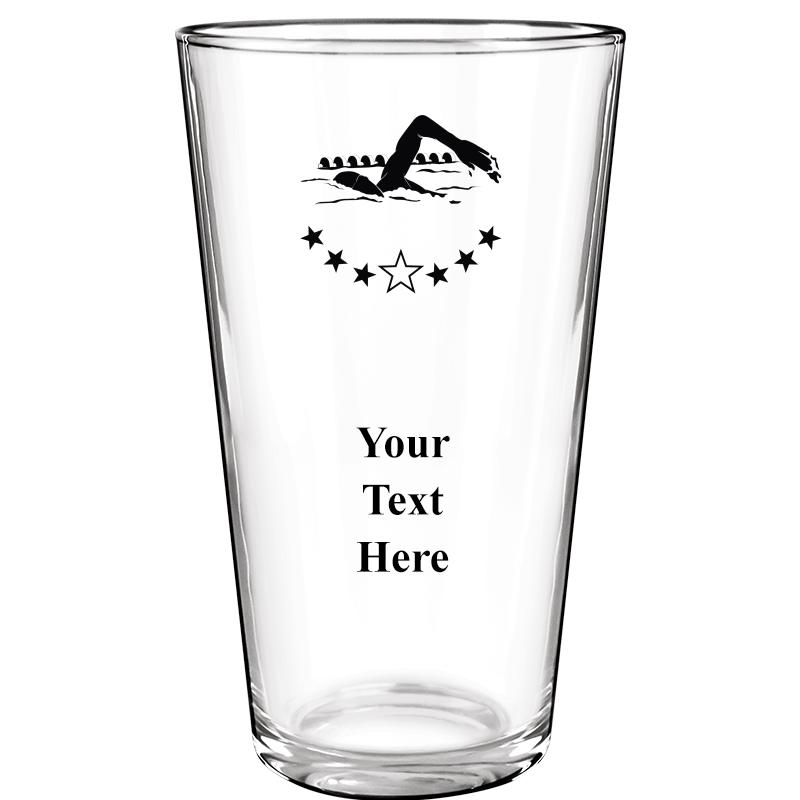 16OZ COLOR BEER GLASS