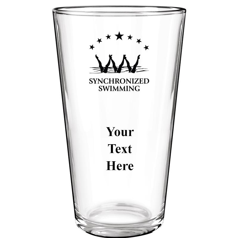 16OZ COLOR BEER GLASS