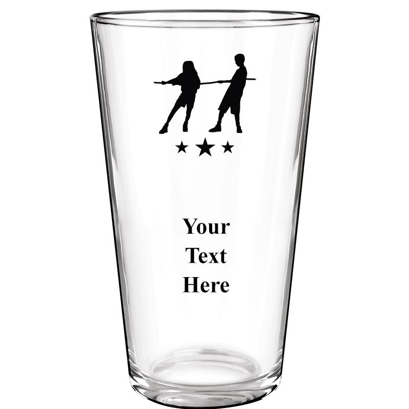 16OZ COLOR BEER GLASS