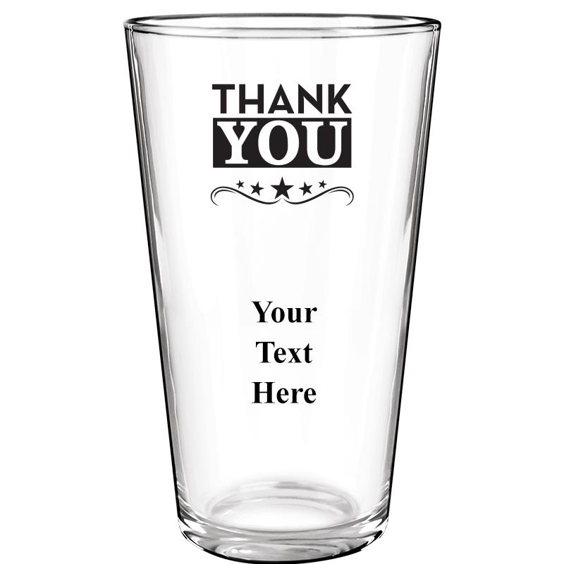 16OZ COLOR BEER GLASS