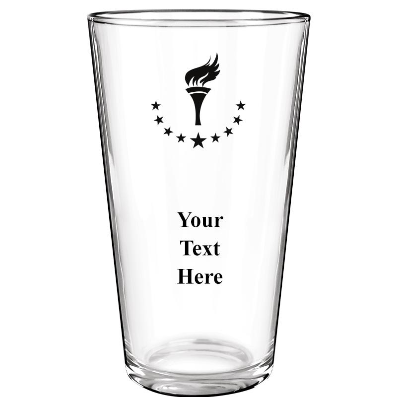 16OZ COLOR BEER GLASS