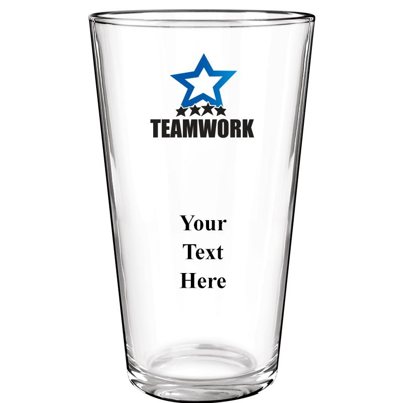 16OZ COLOR BEER GLASS