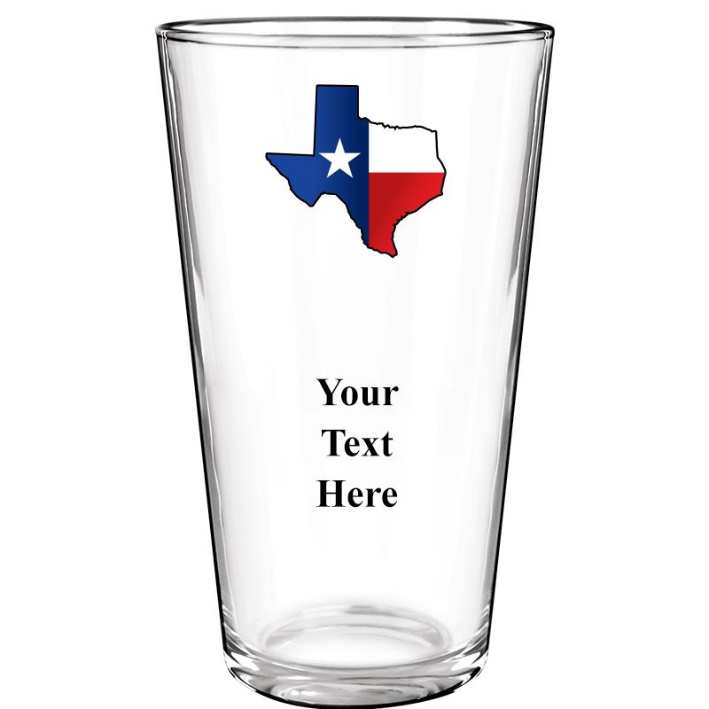 16OZ COLOR BEER GLASS