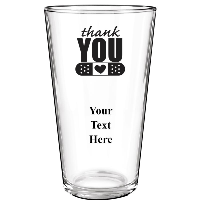 16OZ COLOR BEER GLASS