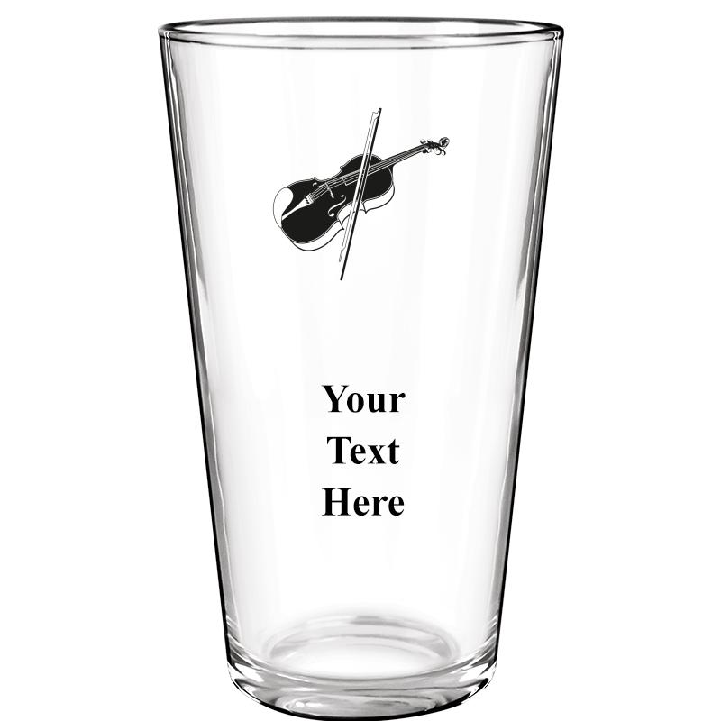 16OZ COLOR BEER GLASS