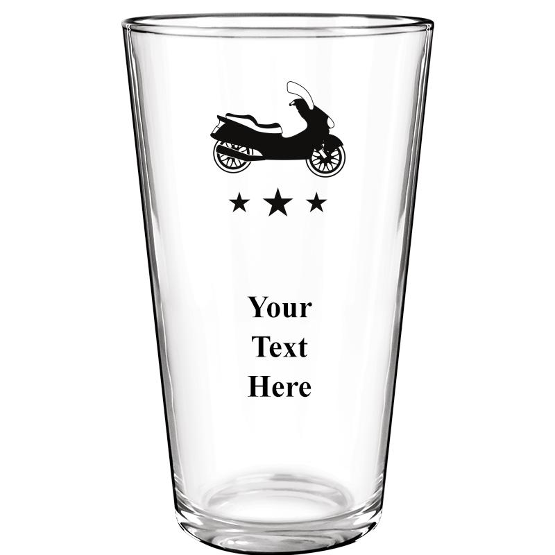 16OZ COLOR BEER GLASS