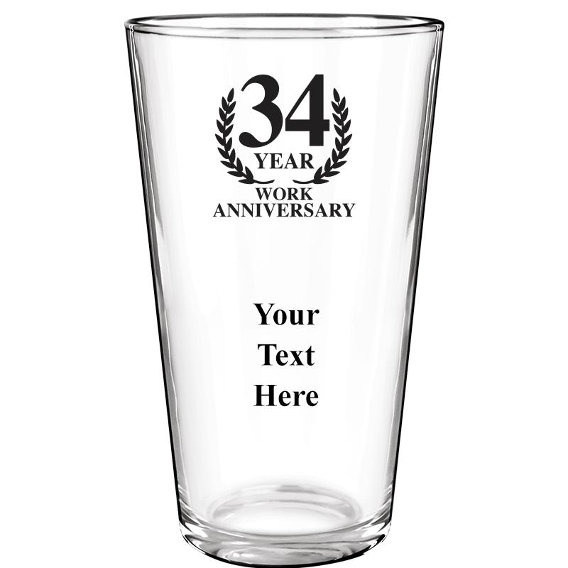 16OZ COLOR BEER GLASS