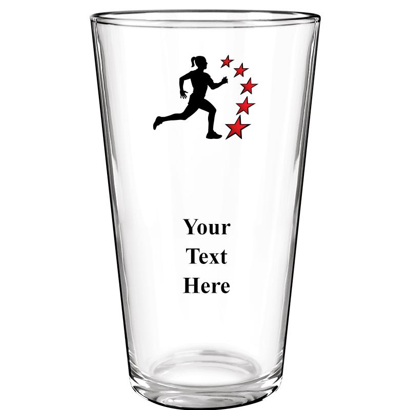 16OZ COLOR BEER GLASS