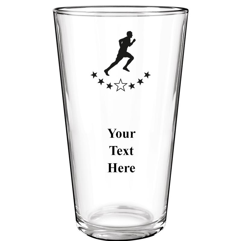 16OZ COLOR BEER GLASS