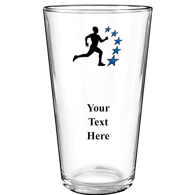 16OZ COLOR BEER GLASS