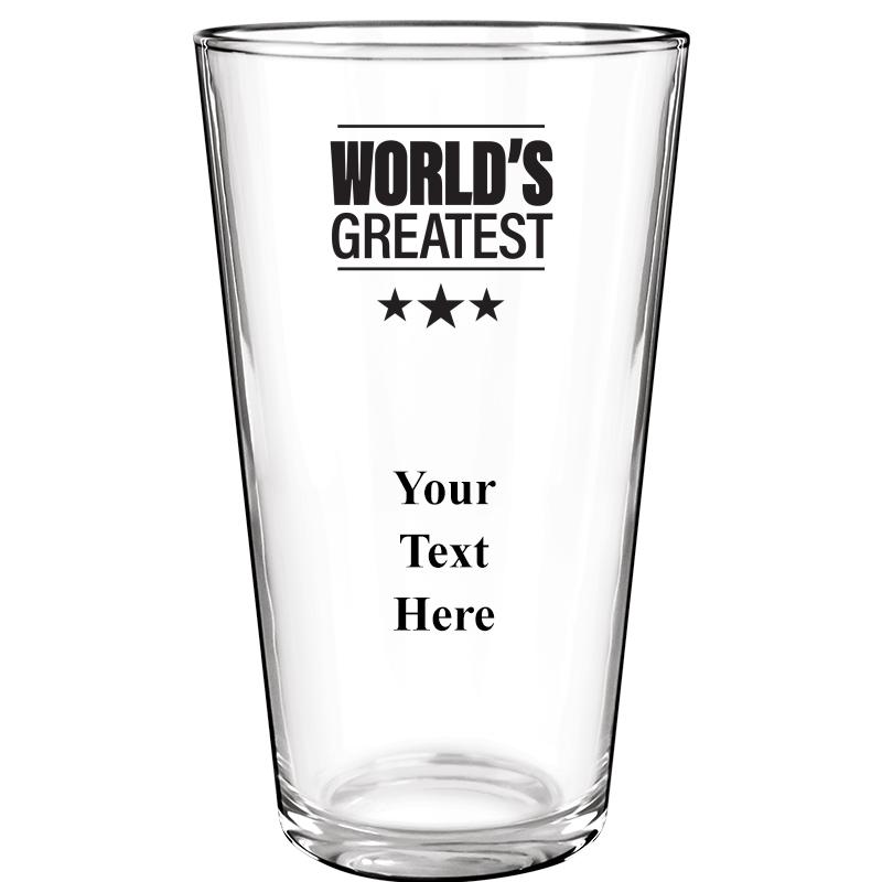 16OZ COLOR BEER GLASS