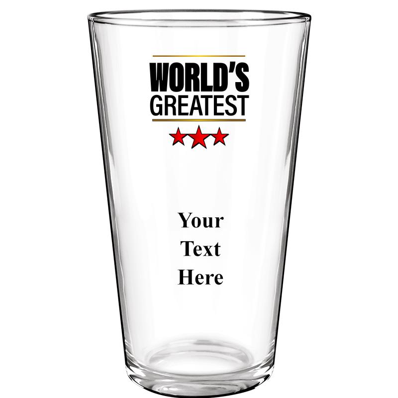 16OZ COLOR BEER GLASS