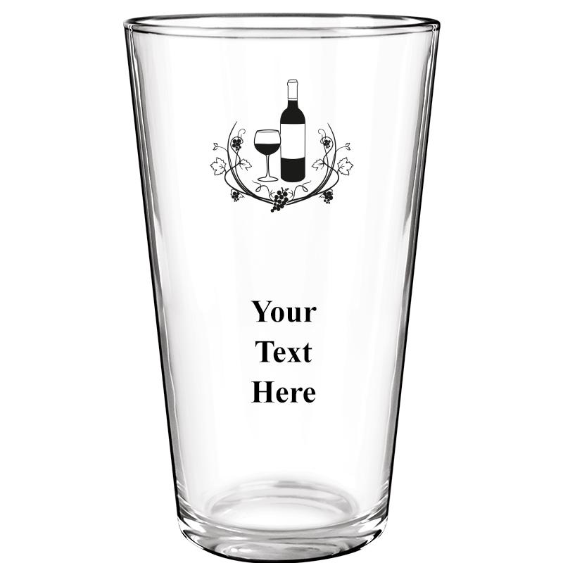 16OZ COLOR BEER GLASS
