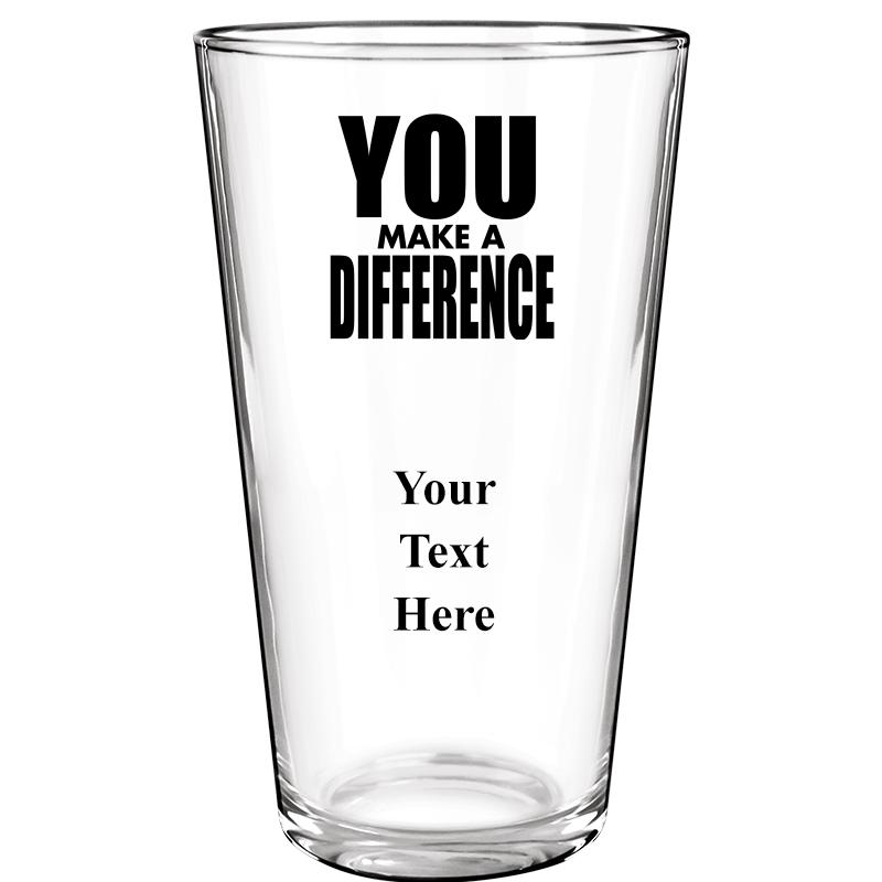 16OZ COLOR BEER GLASS