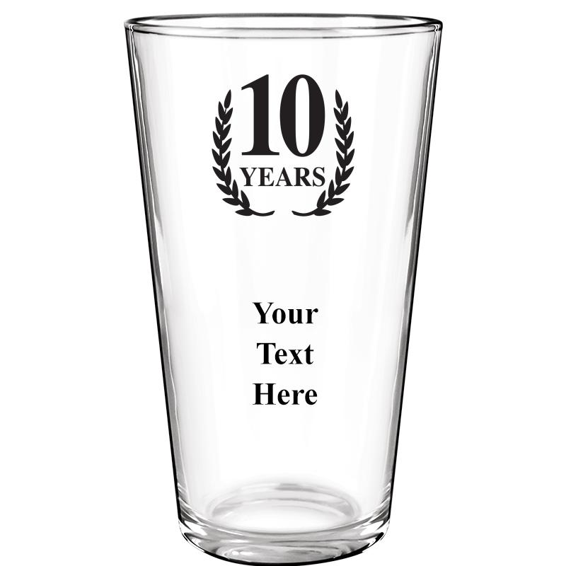 16OZ COLOR BEER GLASS