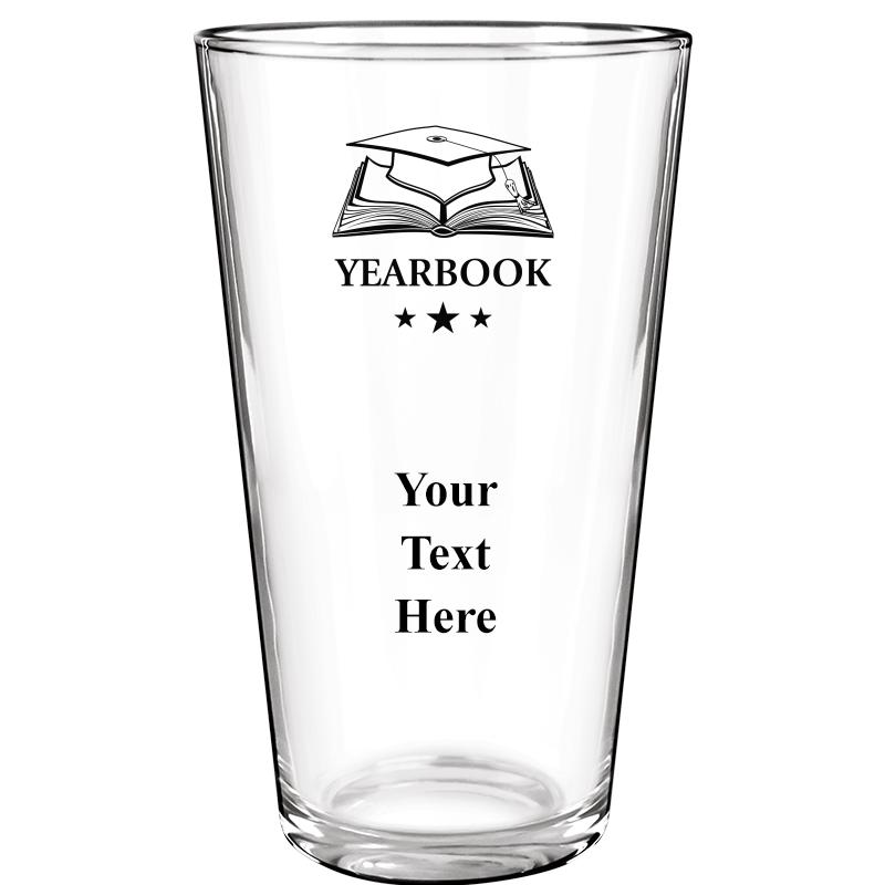 16OZ COLOR BEER GLASS