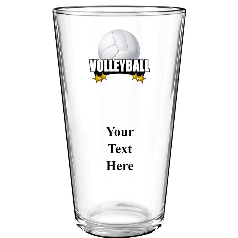 16OZ COLOR BEER GLASS