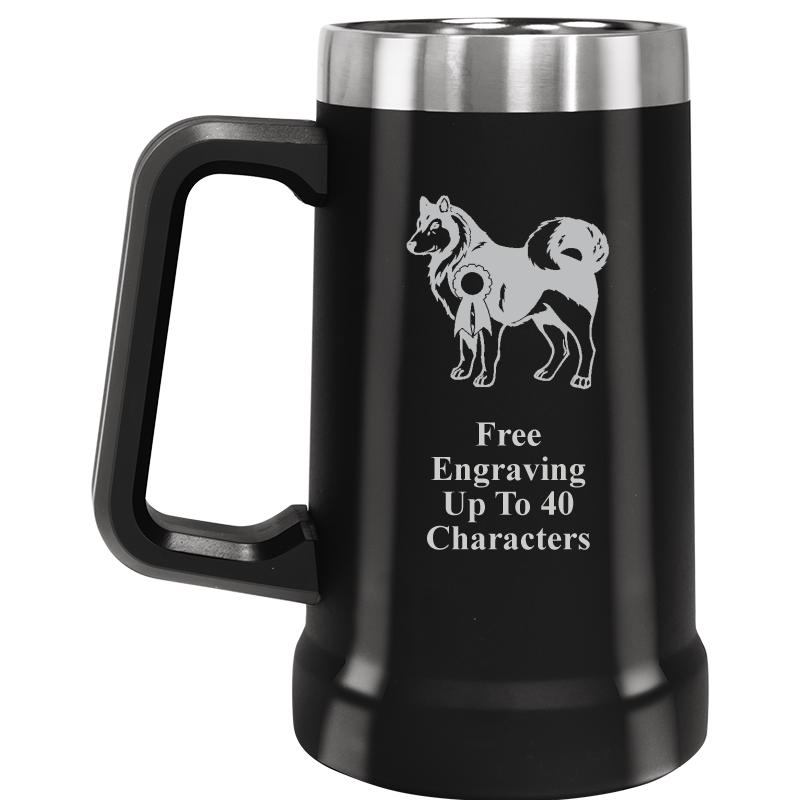BEER MUG 24OZ BLACK