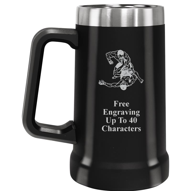 BEER MUG 24OZ BLACK