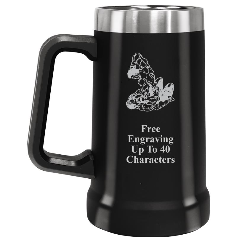 BEER MUG 24OZ BLACK