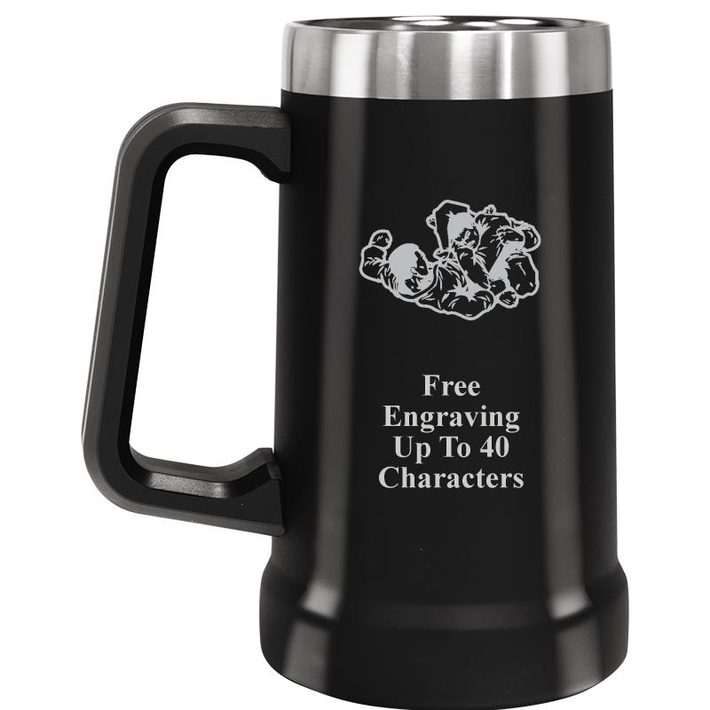 BEER MUG 24OZ BLACK