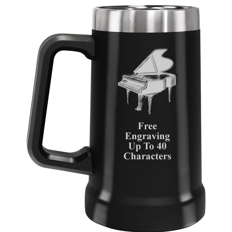 BEER MUG 24OZ BLACK