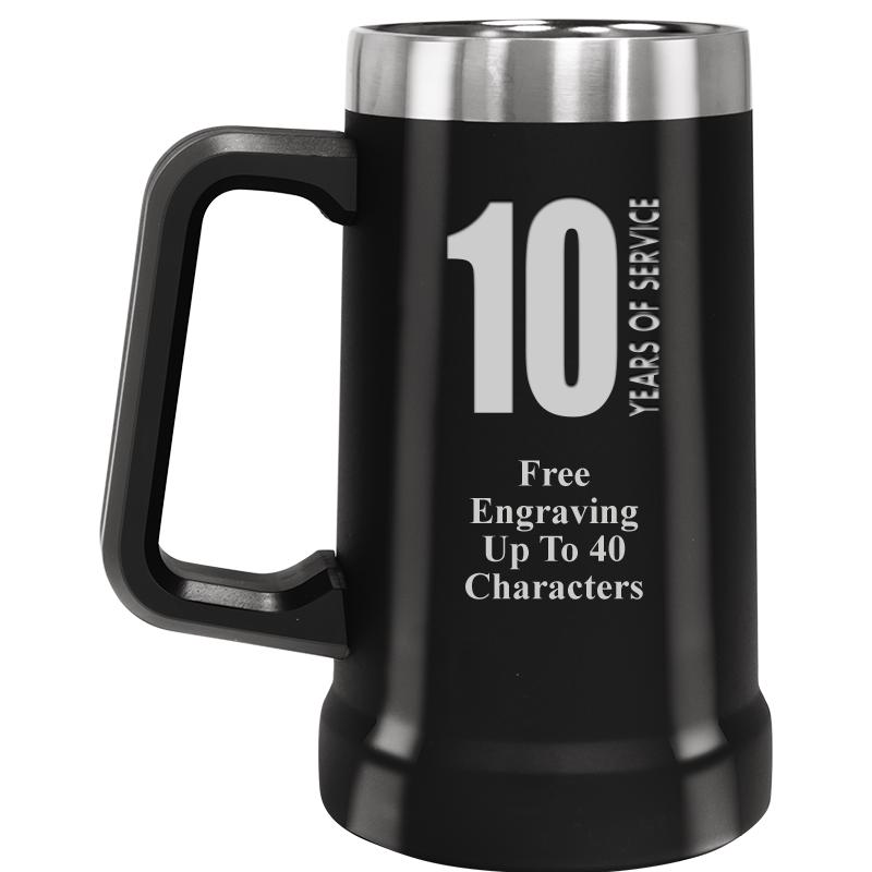 BEER MUG 24OZ BLACK