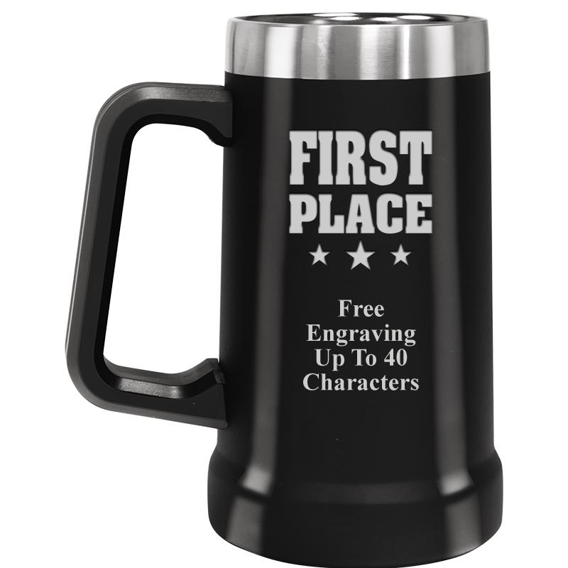 BEER MUG 24OZ BLACK