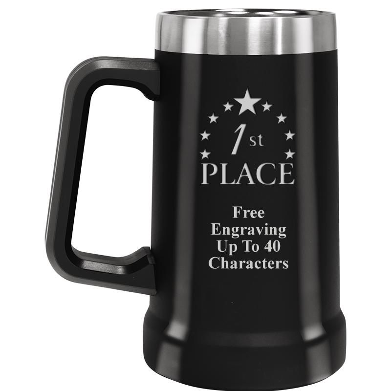 BEER MUG 24OZ BLACK