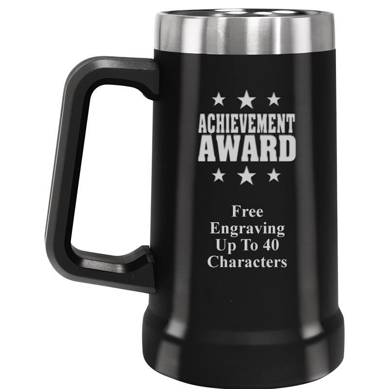 BEER MUG 24OZ BLACK