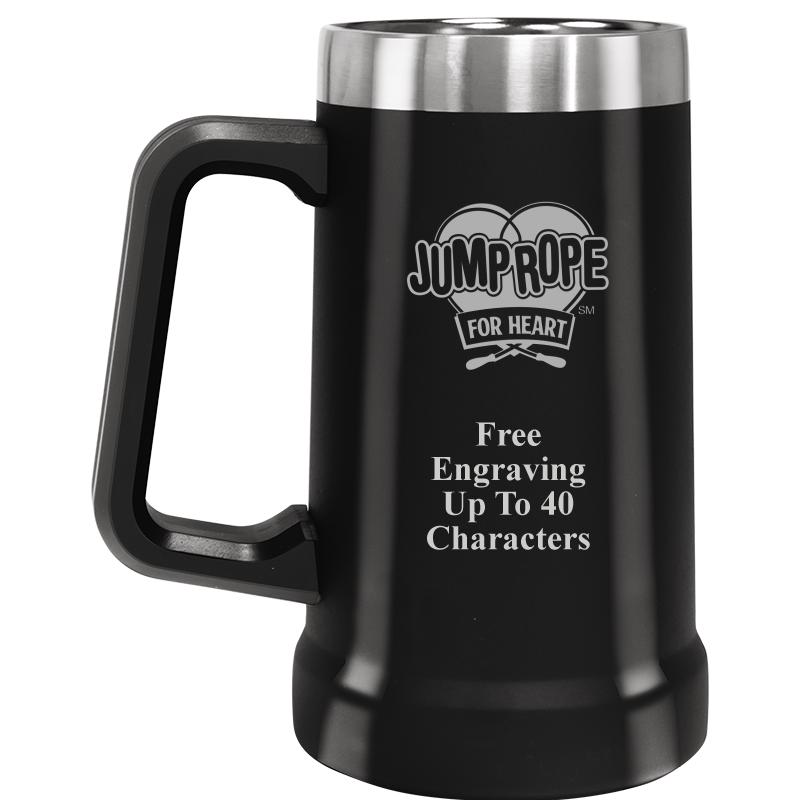 BEER MUG 24OZ BLACK
