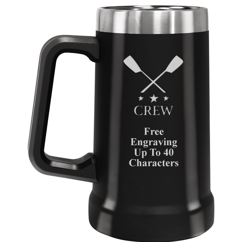 BEER MUG 24OZ BLACK